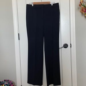 Blue-Black Ann Taylor Trousers (Curvy)